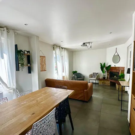 La Coloc' Docks T5 4 Bathrooms Garden * Rouen