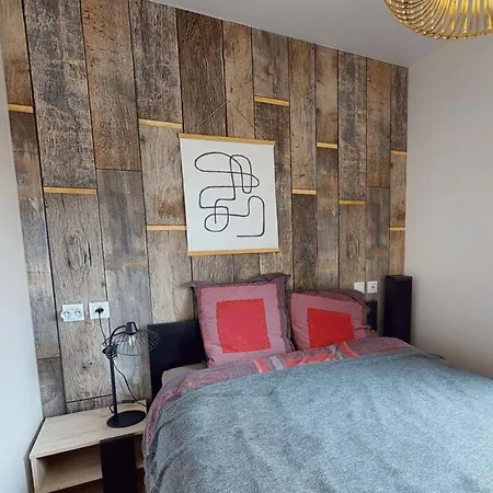 La Coloc' Docks T5 4 Bathrooms Garden Vakantiehuis Rouen